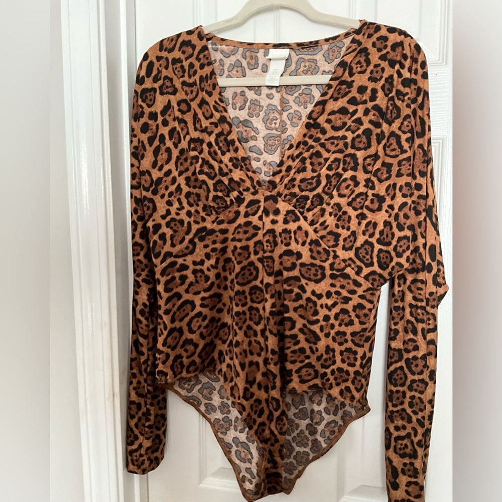 Leopard body suit